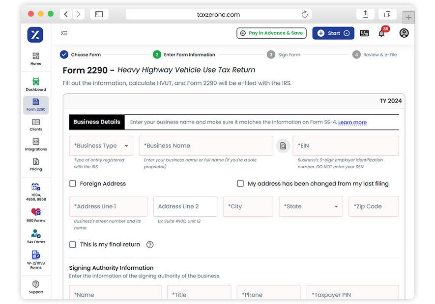 Get Your IRS-Stamped Schedule 1 in Just 3 Easy Steps with TaxZerone